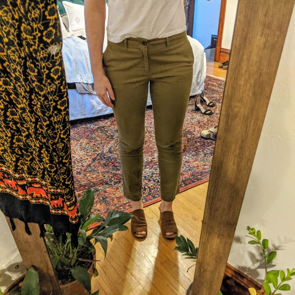 Banana Republic Olive Pants